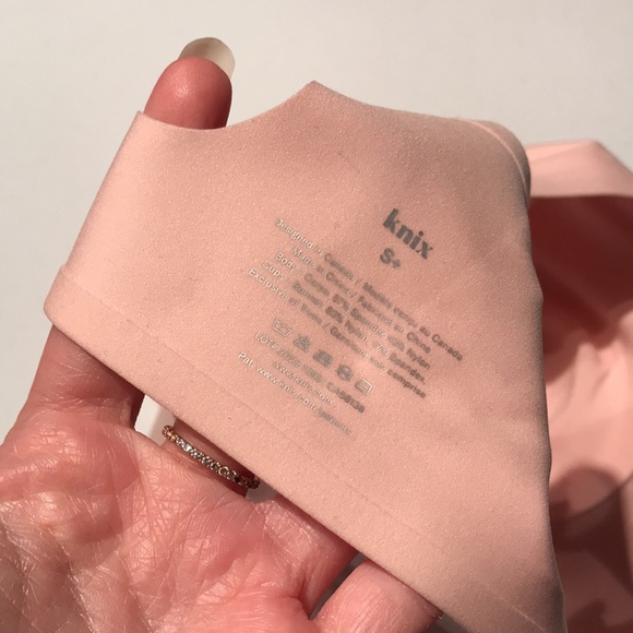 Knix Shadow Mesh TShirt Bra in Rose Water Pink Size S+ (32D-DDD) - Picture 7 of 11